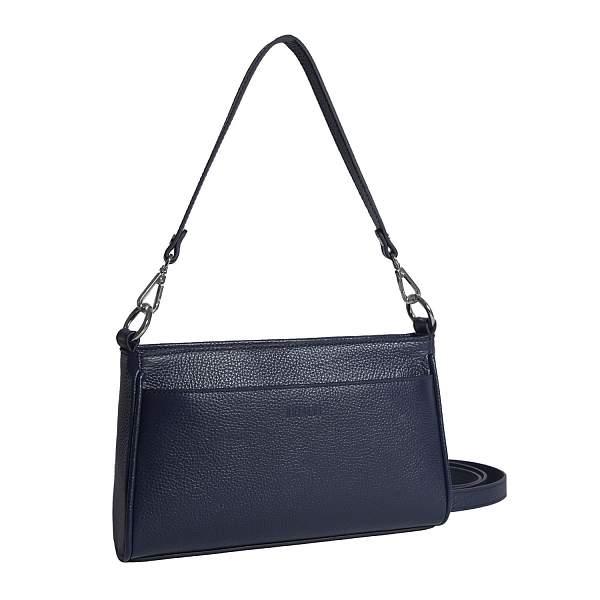 Функциональная сумочка через плечо BRIALDI Medea (Медея) relief blue BR47713QF Синий Brialdi, Артикул: BR47713QF фото №1