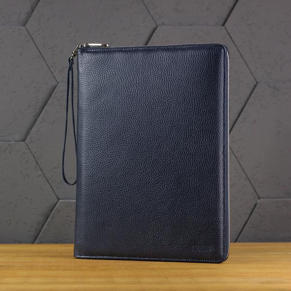 Папка для документов А4 с жесткой формой BRIALDI Mystory (Моя история) relief navy BR49596KI Синий Brialdi, Артикул: BR49596KI фото №1