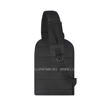 рюкзак wenger с одним плечевым ремнём, чёрный, полиэстер, 7x36x23 см 611876 Wenger