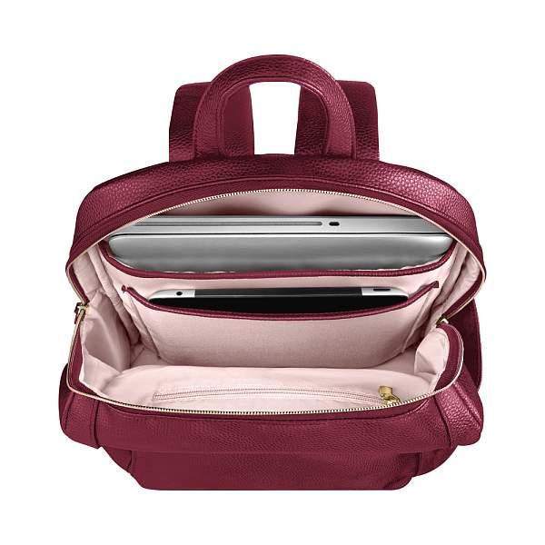 Рюкзак женский WENGER LeaMarie, красный, ПВХ/полиэстер, 31x16x41 см, 18 л 611868 Wenger, Артикул: 611868 фото №1