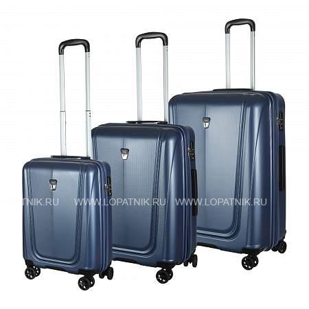 комплект чемоданов синий verage gm18087w 19/24/28 blue Verage