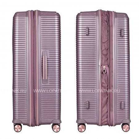 комплект чемоданов розовый verage gm19006w 19/24/28 purple Verage