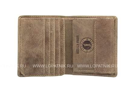 бумажник klondike «jamie», натуральная кожа в коричневом цвете, 9 х 10,5 см kd1004-02 KLONDIKE 1896