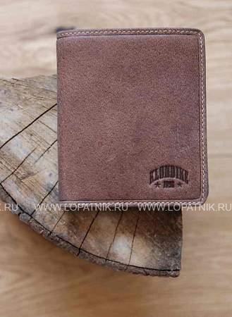 бумажник klondike «finn», натуральная кожа в коричневом цвете, 10 х 11,5 см kd1009-02 KLONDIKE 1896
