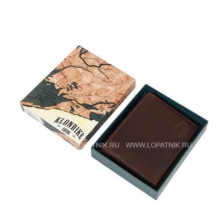 бумажник klondike digger «angus», натуральная кожа в темно-коричневом цвете, 12 х 9 x 2,5 см kd1041-03 KLONDIKE 1896