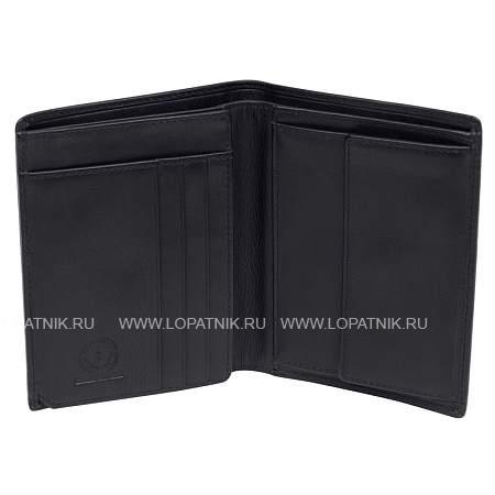 бумажник klondike claim, натуральная кожа в черном цвете, 10 х 2 х 12,5 см kd1101-01 KLONDIKE 1896