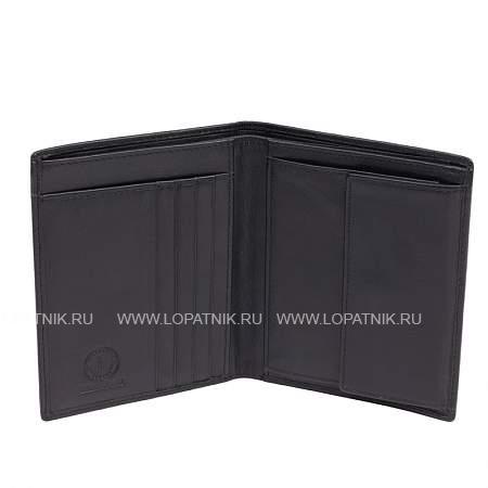 бумажник klondike claim, натуральная кожа в черном цвете, 10 х 1,5 х 12 см kd1102-01 KLONDIKE 1896