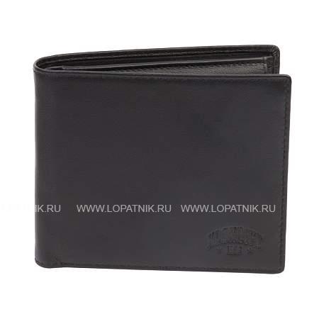 бумажник klondike claim, натуральная кожа в черном цвете, 12 х 2 х 10 см kd1106-01 KLONDIKE 1896