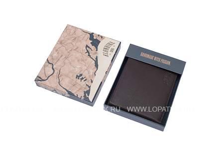 бумажник klondike claim, натуральная кожа в коричневом цвете, 12 х 2 х 10 см kd1106-03 KLONDIKE 1896