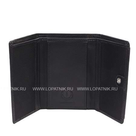 мини-бумажник klondike claim, натуральная кожа в черном цвете, 10,5 х 2 х 7,5 см kd1108-01 KLONDIKE 1896