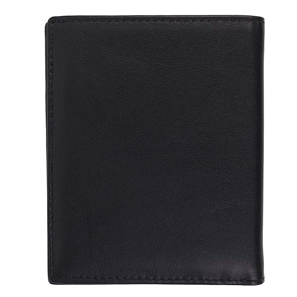 Визитница KLONDIKE Claim, натуральная кожа в черном цвете, 8 х 1,5 х 10,5 см KD1110-01 KLONDIKE 1896, Артикул: KD1110-01 фото №1