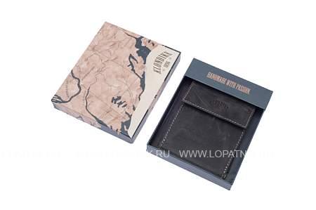 бумажник klondike yukon, с зажимом для денег, натуральная кожа в черном цвете, 12 х 1,5 х 9 см kd1114-01 KLONDIKE 1896