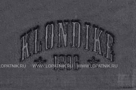 бумажник klondike yukon, натуральная кожа в черном цвете, 10,5 х 2,5 х 9 см kd1116-01 KLONDIKE 1896