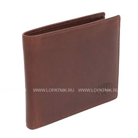 бумажник klondike dawson, натуральная кожа в коричневом цвете, 12 х 2 х 9,5 см kd1119-03 KLONDIKE 1896