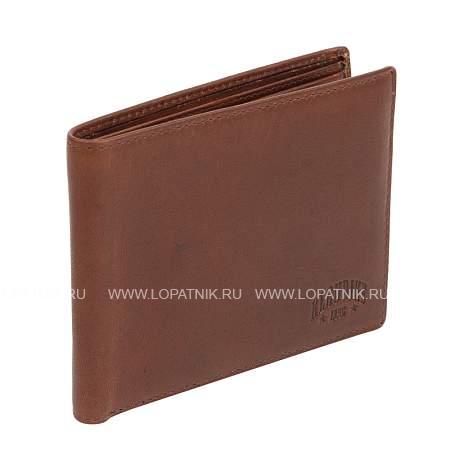 бумажник klondike dawson, натуральная кожа в коричневом цвете, 13 х 1,5 х 9,5 см kd1121-03 KLONDIKE 1896