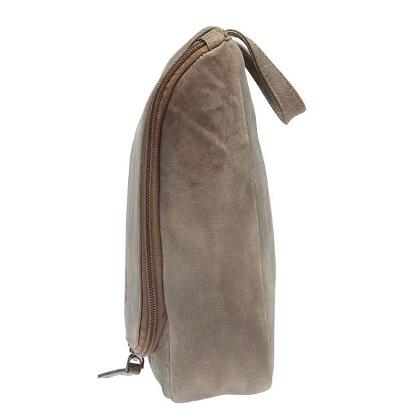 Несессер KLONDIKE «Blake», винтажная кожа в коричневом цвете, 22 х 28 х 7,5 см KD1034-02 KLONDIKE 1896, Артикул: KD1034-02 фото №1