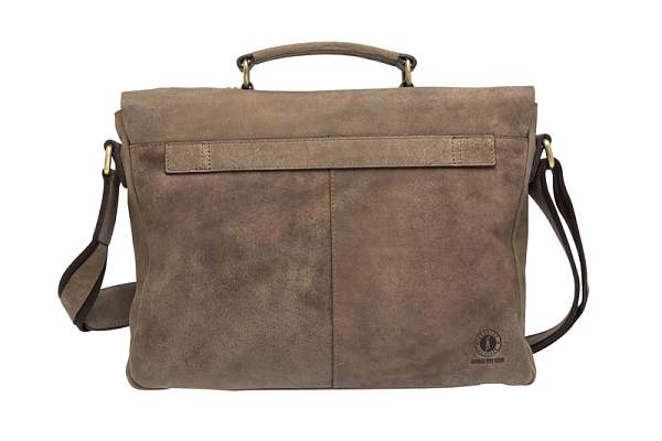 Сумка KLONDIKE «Bill», натуральная кожа в коричневом цвете, 40 х 32 х 7 см KD1040-02 KLONDIKE 1896, Артикул: KD1040-02 фото №1