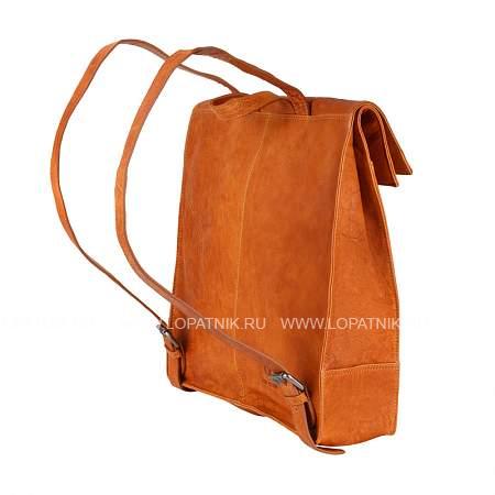 рюкзак-сумка klondike digger «mara», натуральная кожа цвета коньяк, 32,5 x 36,5 x 11 см kd1070-04 KLONDIKE 1896
