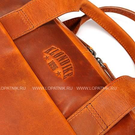 сумка klondike digger «mavis», натуральная кожа цвета коньяк, 32 x 40 x 8 см kd1051-04 KLONDIKE 1896