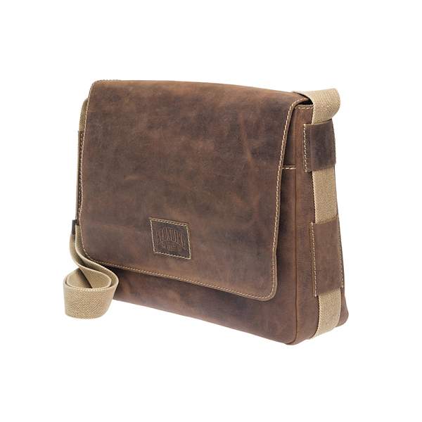 Сумка KLONDIKE Native, натуральная кожа в коричневом цвете, 39 х 10 х 31 см KD1125-03 KLONDIKE 1896, Артикул: KD1125-03 фото №1