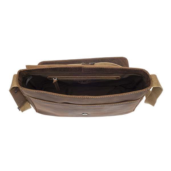 Сумка KLONDIKE Native, натуральная кожа в коричневом цвете, 39 х 10 х 31 см KD1125-03 KLONDIKE 1896, Артикул: KD1125-03 фото №1