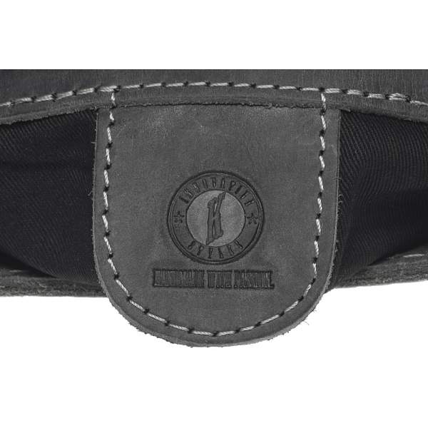 Сумка-планшет KLONDIKE Native, натуральная кожа в черном цвете, 23 х 7 х 24 см KD1127-01 KLONDIKE 1896, Артикул: KD1127-01 фото №1