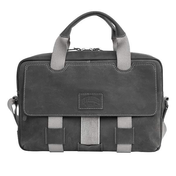 Сумка KLONDIKE Native, натуральная кожа в черном цвете, 44 х 10 х 33 см KD1130-01 KLONDIKE 1896, Артикул: KD1130-01 фото №1