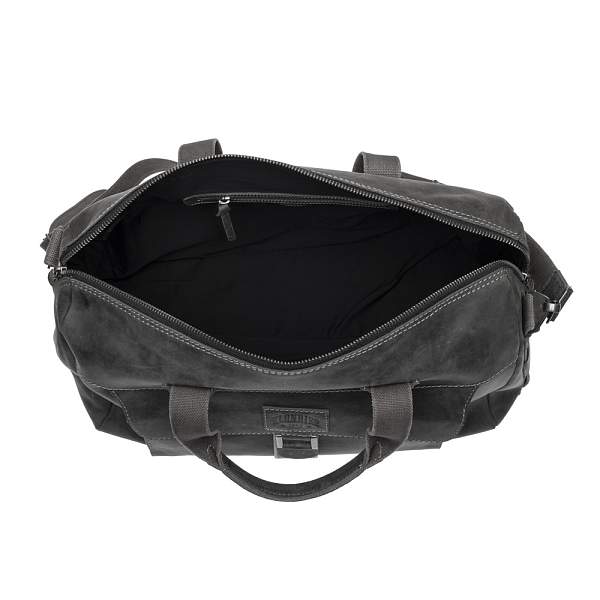 Сумка дорожная KLONDIKE Native, натуральная кожа в черном цвете, 52 х 25 х 35 см KD1133-01 KLONDIKE 1896, Артикул: KD1133-01 фото №1