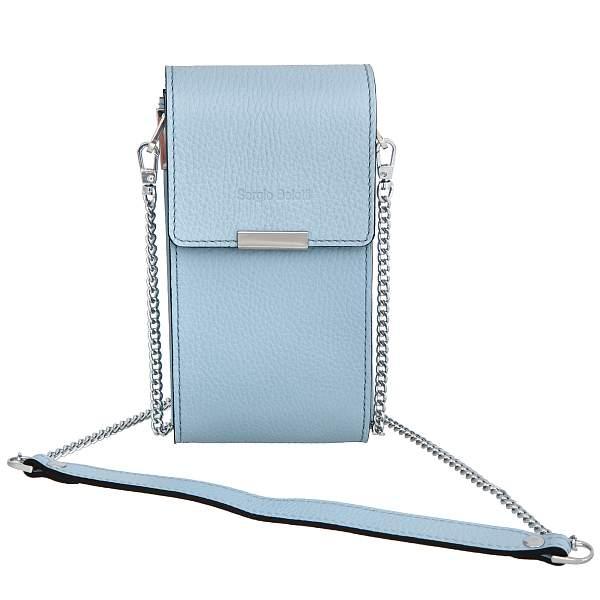 Cумка голубой Sergio Belotti 60195 blue Napoli Sergio Belotti, Артикул: 60195 blue Napoli фото №1