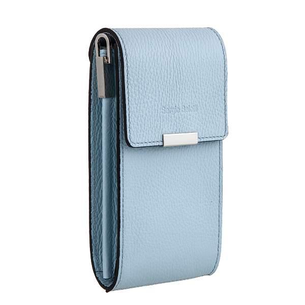 Cумка голубой Sergio Belotti 60195 blue Napoli Sergio Belotti, Артикул: 60195 blue Napoli фото №1