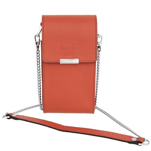 Cумка кирпичный Sergio Belotti 60195 brick Napoli Sergio Belotti, Артикул: 60195 brick Napoli фото №1