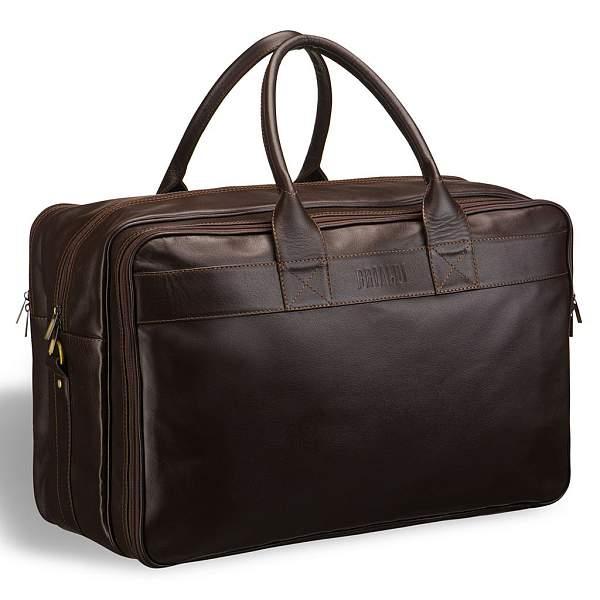 Дорожная сумка с портпледом BRIALDI Lancaster (Ланкастер) brown BR07402CA Коричневый Brialdi, Артикул: BR07402CA фото №1