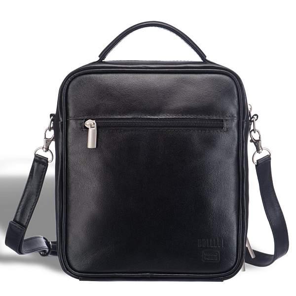 Кожаная сумка через плечо BRIALDI Aledo (Аледо) black BR12935OO Черный Brialdi, Артикул: BR12935OO фото №1