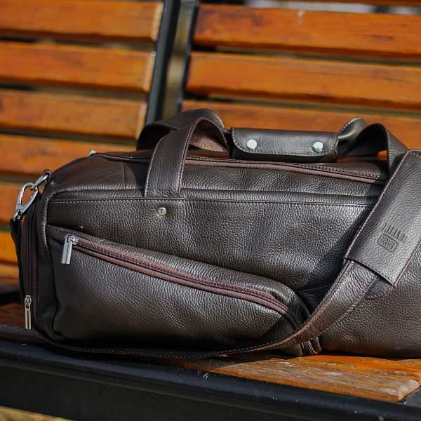 Дорожно-спортивная сумка BRIALDI Winner (Виннер) relief brown BR30550XC Коричневый Brialdi, Артикул: BR30550XC фото №1