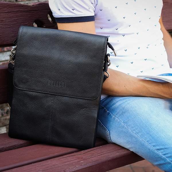 Вертикальная сумка через плечо BRIALDI Delphi (Делфи) relief black BR34388VN Черный Brialdi, Артикул: BR34388VN фото №1