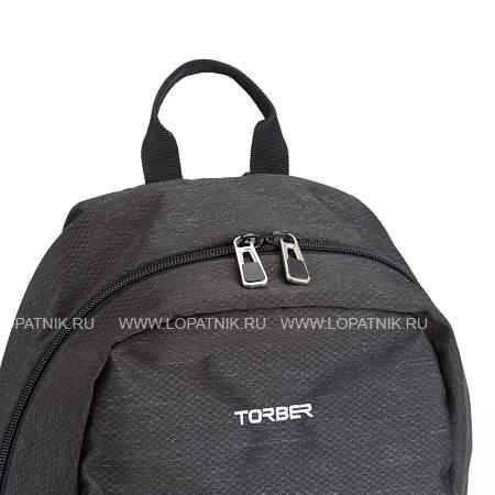 рюкзак torber graffi, серый с карманом серого цвета, полиэстер, 44 x 31 x 18 см t2671-gre Torber