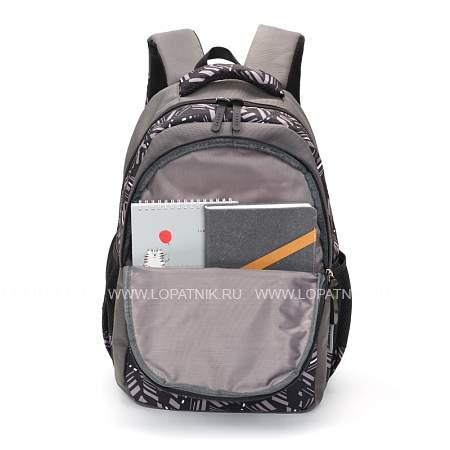 рюкзак torber class x, серый с орнаментом, полиэстер, 45 x 30 x 18 см t2602-gre Torber