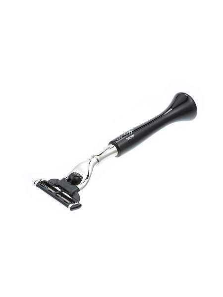 Бритвенный набор IL Ceppo: станок, помазок, подставка, черный цвет SET-S111BNMTG IL CEPPO, Артикул: SET-S111BNMTG фото №1