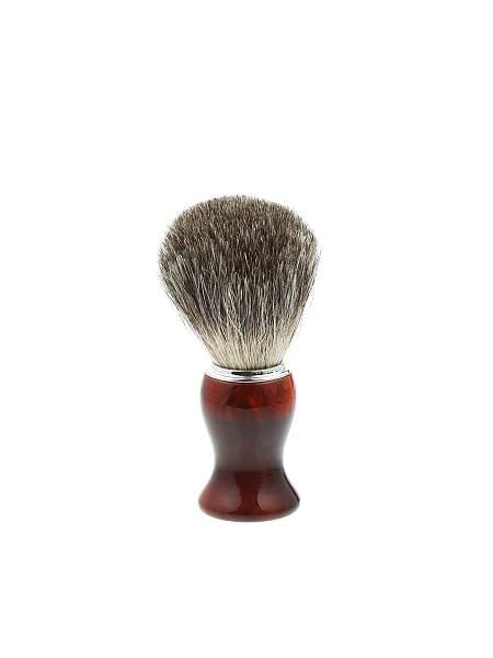 Бритвенный набор IL Ceppo: станок, помазок, чаша, подставка, коричневый цвет SET-S104BTMTG IL CEPPO, Артикул: SET-S104BTMTG фото №1