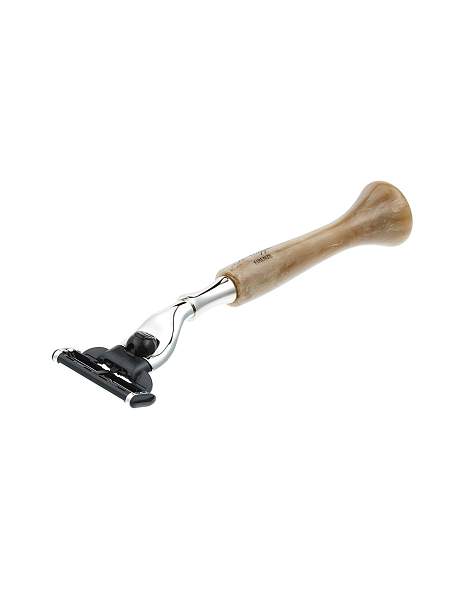 Бритвенный набор IL Ceppo: станок, помазок, подставка, серый перламутровый цвет SET-S103BCMTG IL CEPPO, Артикул: SET-S103BCMTG фото №1