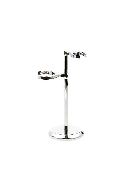 Бритвенный набор IL Ceppo: станок, помазок, подставка, серый перламутровый цвет SET-S103BCMTG IL CEPPO, Артикул: SET-S103BCMTG фото №1