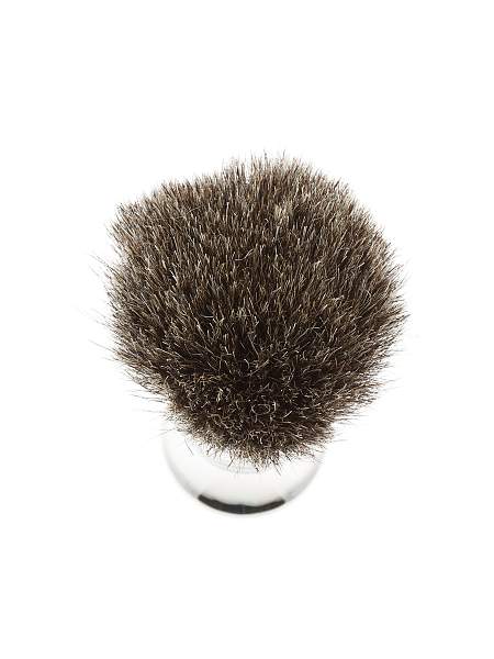 Помазок для бритья IL Ceppo, никелированная латунь, барсучий ворс, рукоять - серебристый цвет P-BOB-KTG IL CEPPO, Артикул: P-BOB-KTG фото №1