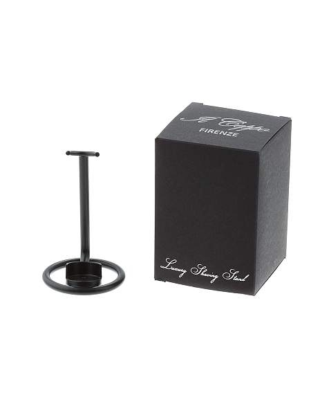 Подставка для бритвенного станка IL Ceppo, никелированная латунь, черный матовый цвет SS011NO IL CEPPO, Артикул: SS011NO фото №1