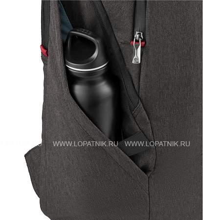 рюкзак wenger mx light 16”, серый, 100% полиэстер, 31х20х44 см, 21 л 611642 Wenger