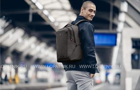 рюкзак wenger mx professional 16”, серый, 100% полиэстер, 33х21х45 см, 21 л 611641 Wenger
