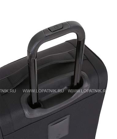 чемодан wenger getaway, цвет черный, полиэстер 720x720d добби, 35x20x63 см, 44 л 6067202147 Wenger