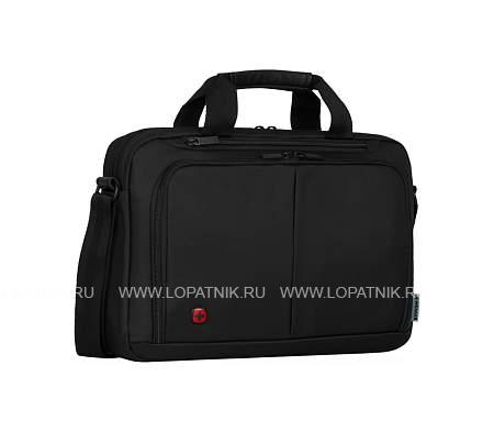 портфель для ноутбука 14'' wenger, черный, нейлон / пвх, 39 x 8 x 25 см, 5 л 601064 Wenger