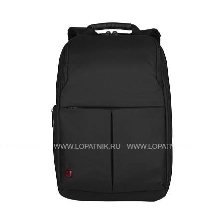 рюкзак для ноутбука wenger reload 14'', черный, нейлон/полиэстер, 28 x 17 x 42 см, 11 л 601068 Wenger