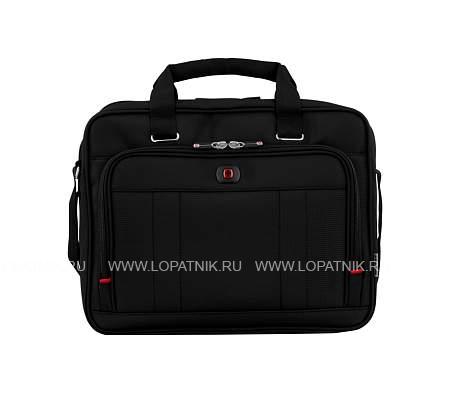 портфель для ноутбука 16'' wenger, черный, полиэстер / пвх, 41 x 15 x 34 см, 12 л 600645 Wenger