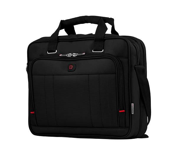 Портфель для ноутбука 16'' WENGER, черный, полиэстер / ПВХ, 41 x 15 x 34 см, 12 л 600645 Wenger, Артикул: 600645 фото №1